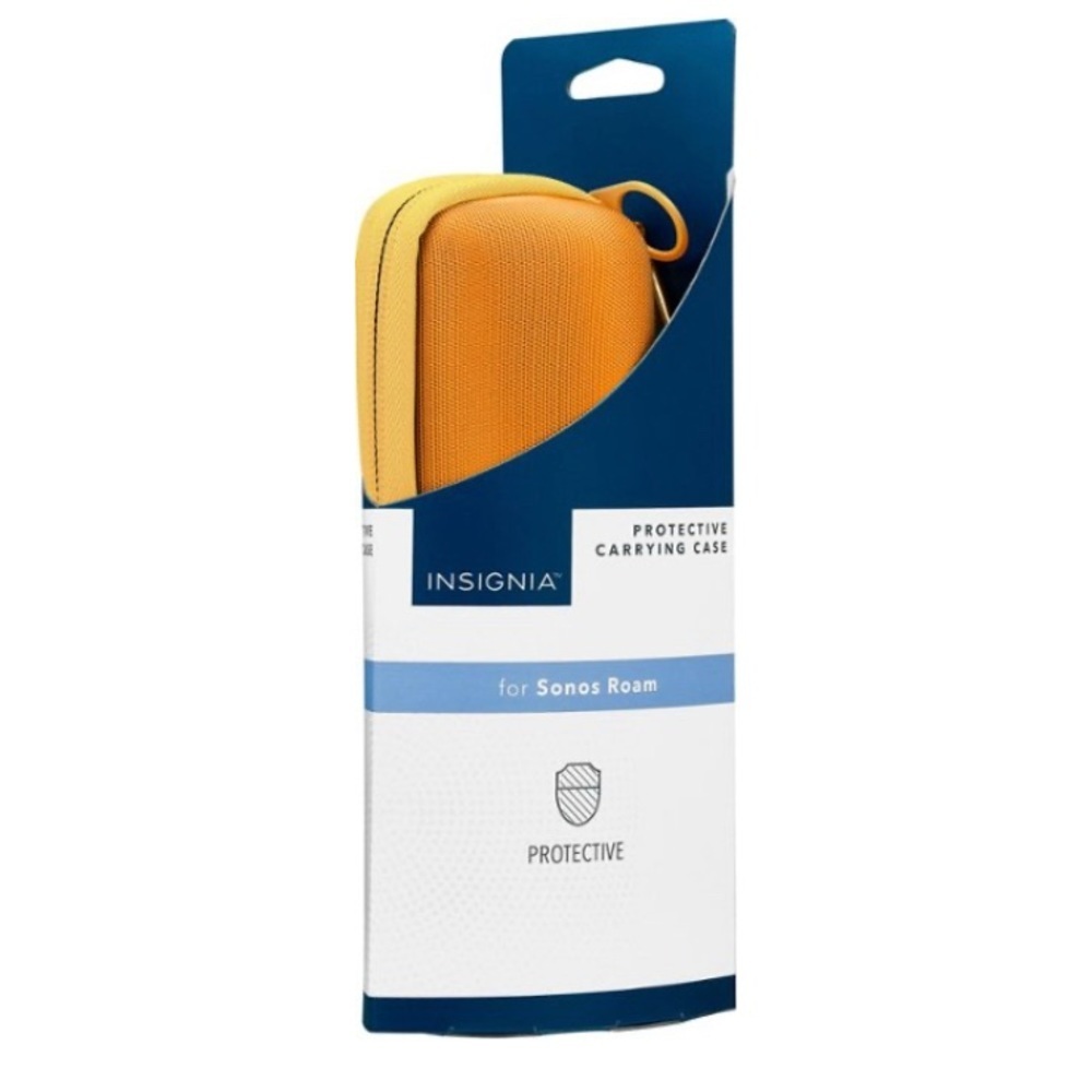 🆕 Insignia™ - Carrying Case for Sonos Roam Portable Speaker - Orange